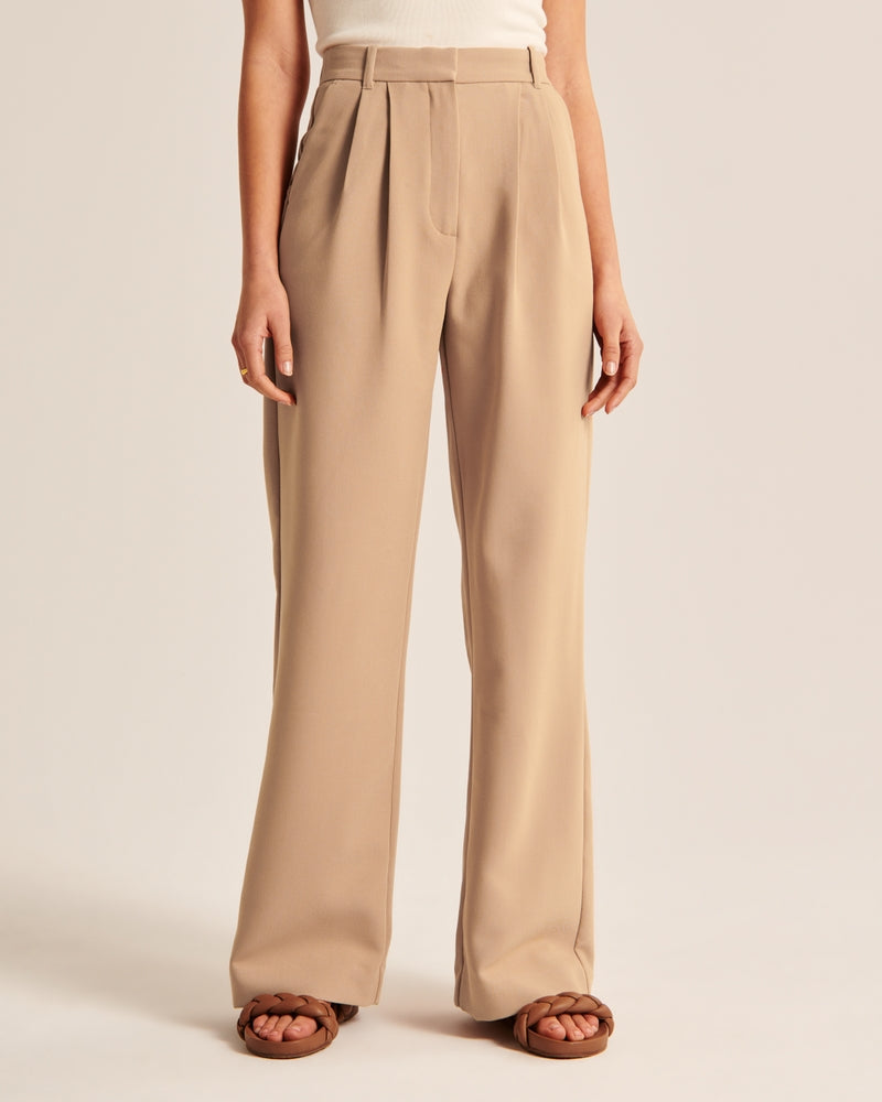 Wynonna Trousers | High-Waist Wide-Leg Trousers for Women