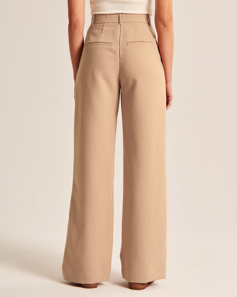 Wynonna Trousers | High-Waist Wide-Leg Trousers for Women