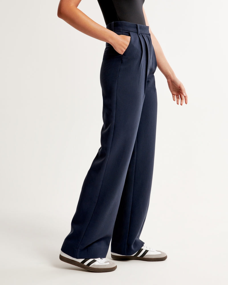 Wynonna Trousers | High-Waist Wide-Leg Trousers for Women
