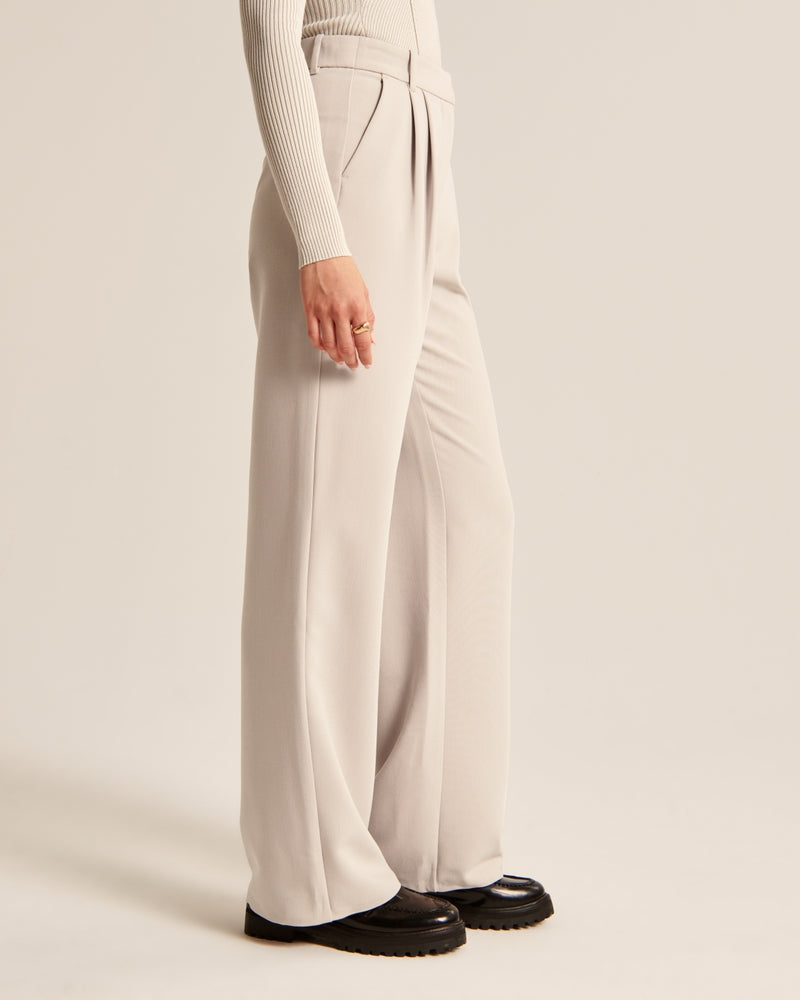 Wynonna Trousers | High-Waist Wide-Leg Trousers for Women