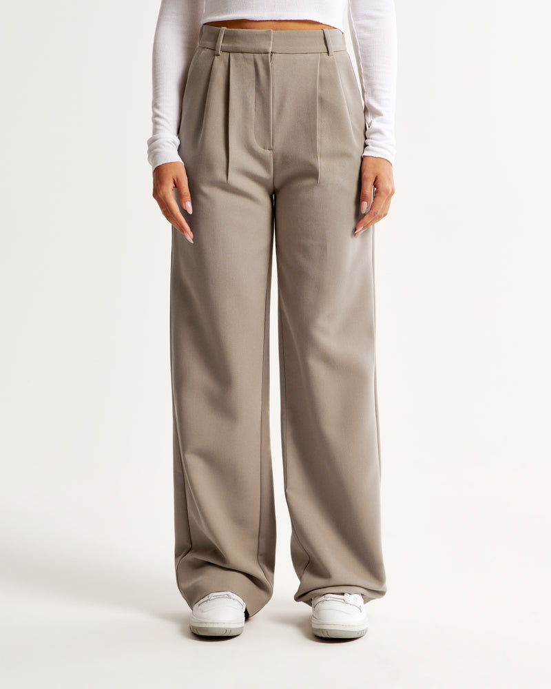 Wynonna Trousers | High-Waist Wide-Leg Trousers for Women