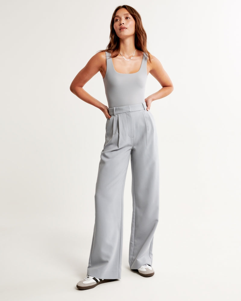 Wynonna Trousers | High-Waist Wide-Leg Trousers for Women