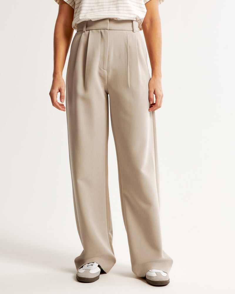 Wynonna Trousers | High-Waist Wide-Leg Trousers for Women