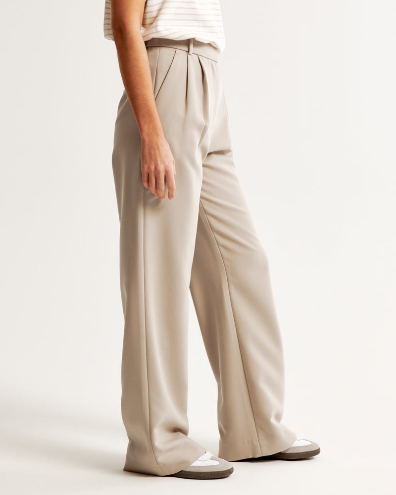 Wynonna Trousers | High-Waist Wide-Leg Trousers for Women