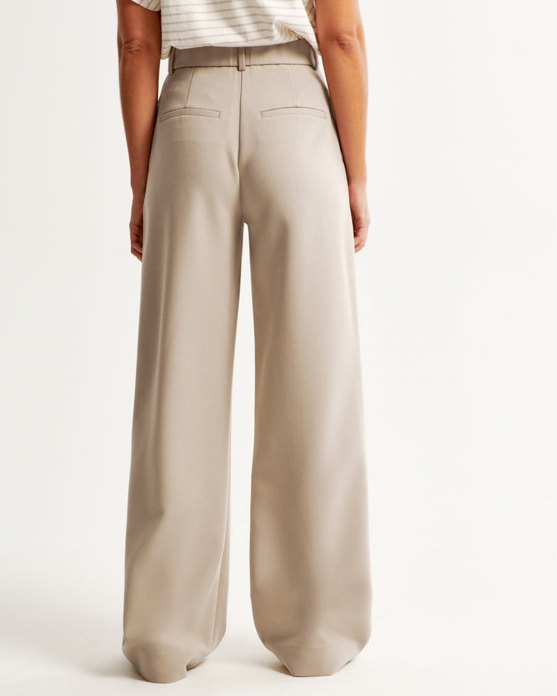 Wynonna Trousers | High-Waist Wide-Leg Trousers for Women