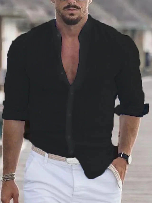 Wylee Shirt | Men’s Lightweight Long-Sleeve Linen Shirt