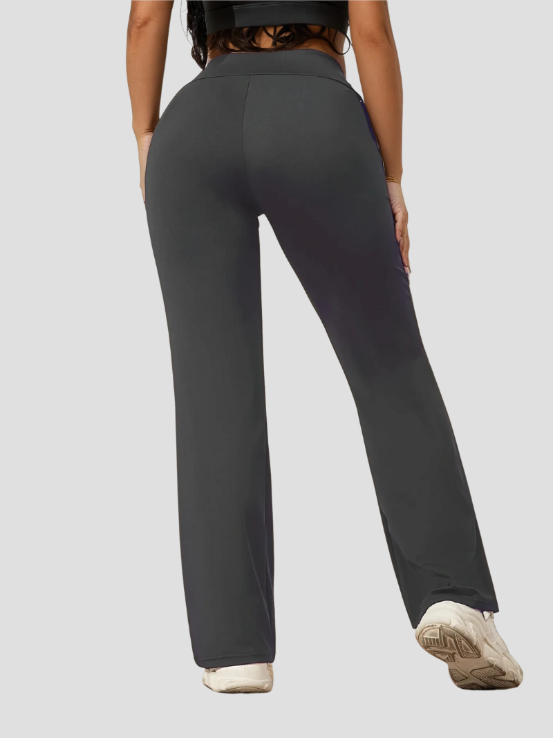 Caraleen Yoga Pants | High-Waisted Flared Workout Pants with Pockets
