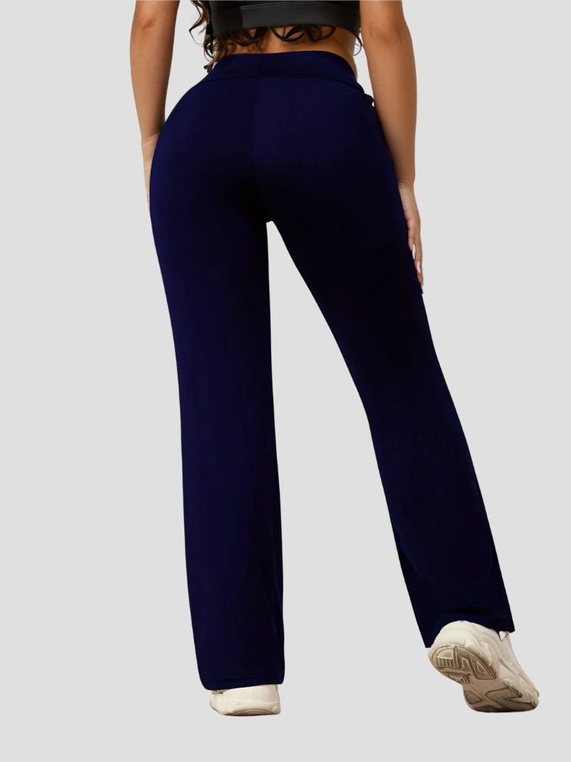Caraleen Yoga Pants | High-Waisted Flared Workout Pants with Pockets