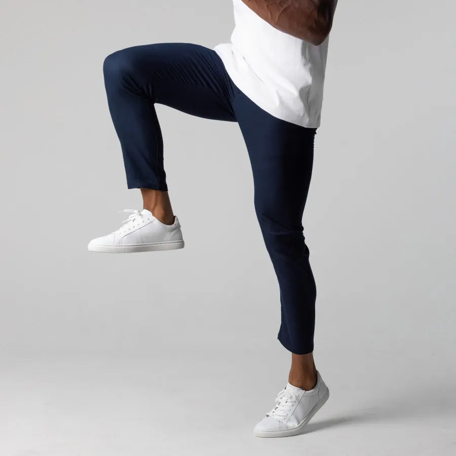 Wess Trousers | Men’s Stretch Skinny Chinos with Elastic Waist