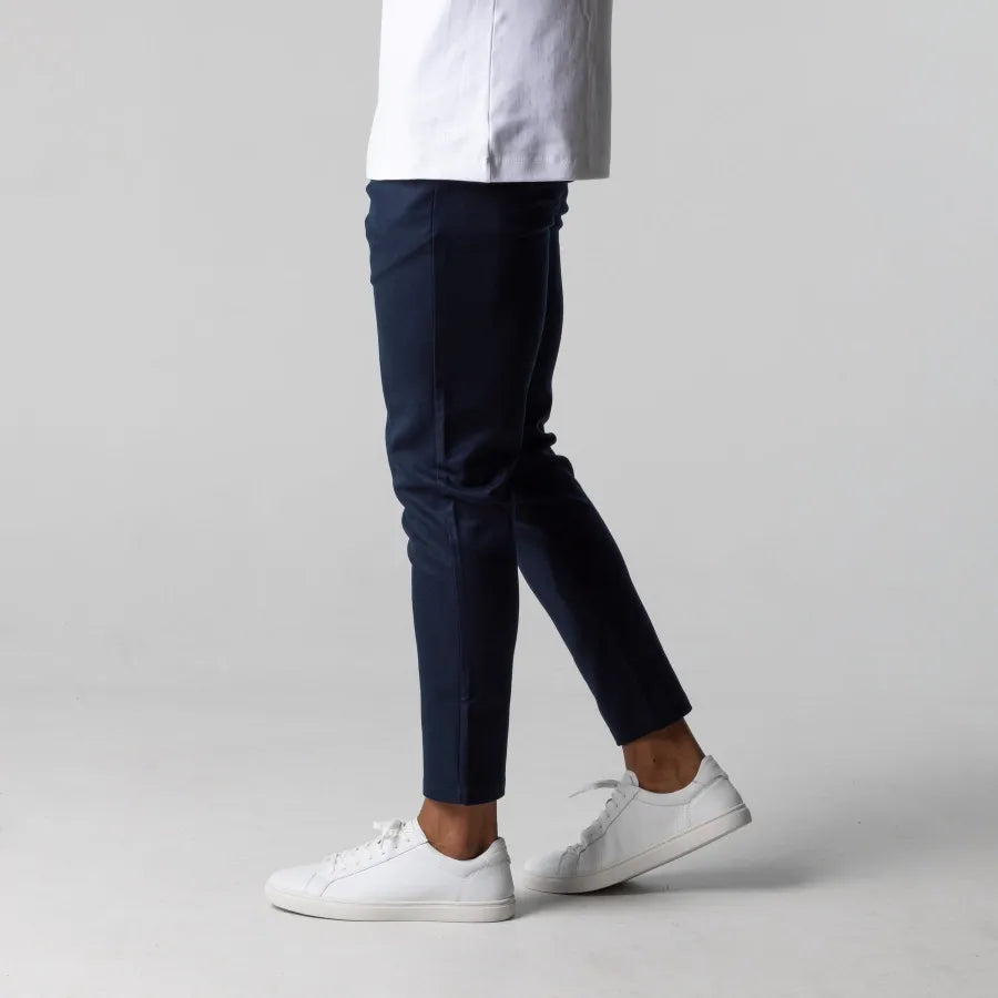 Wess Trousers | Men’s Stretch Skinny Chinos with Elastic Waist