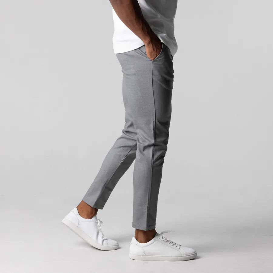 Wess Trousers | Men’s Stretch Skinny Chinos with Elastic Waist
