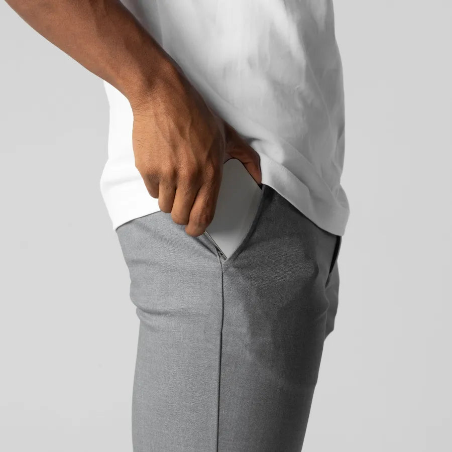Wess Trousers | Men’s Stretch Skinny Chinos with Elastic Waist
