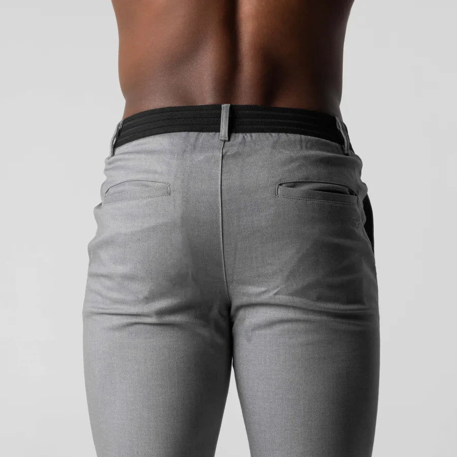 Wess Trousers | Men’s Stretch Skinny Chinos with Elastic Waist