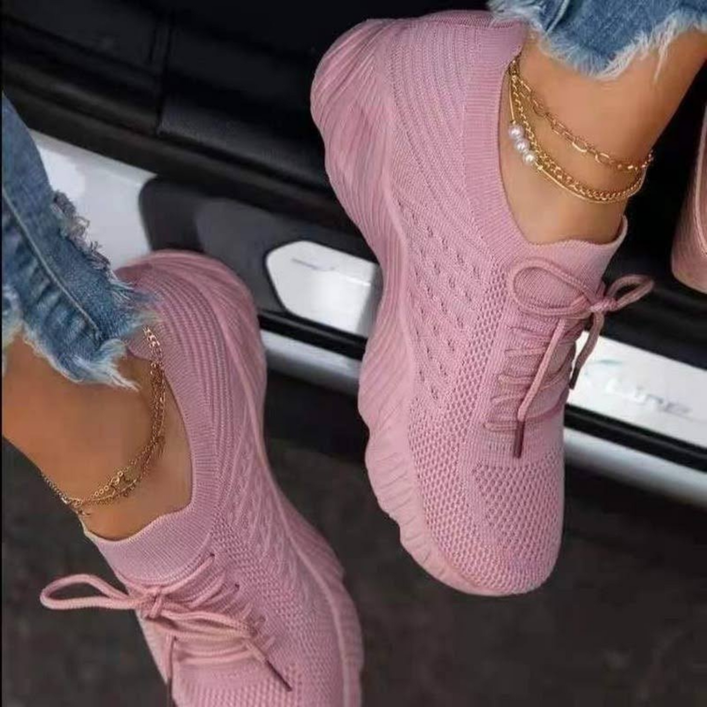 Yeliz Shoes | Women’s Lightweight Lace-Up Shoes with Soft Sole