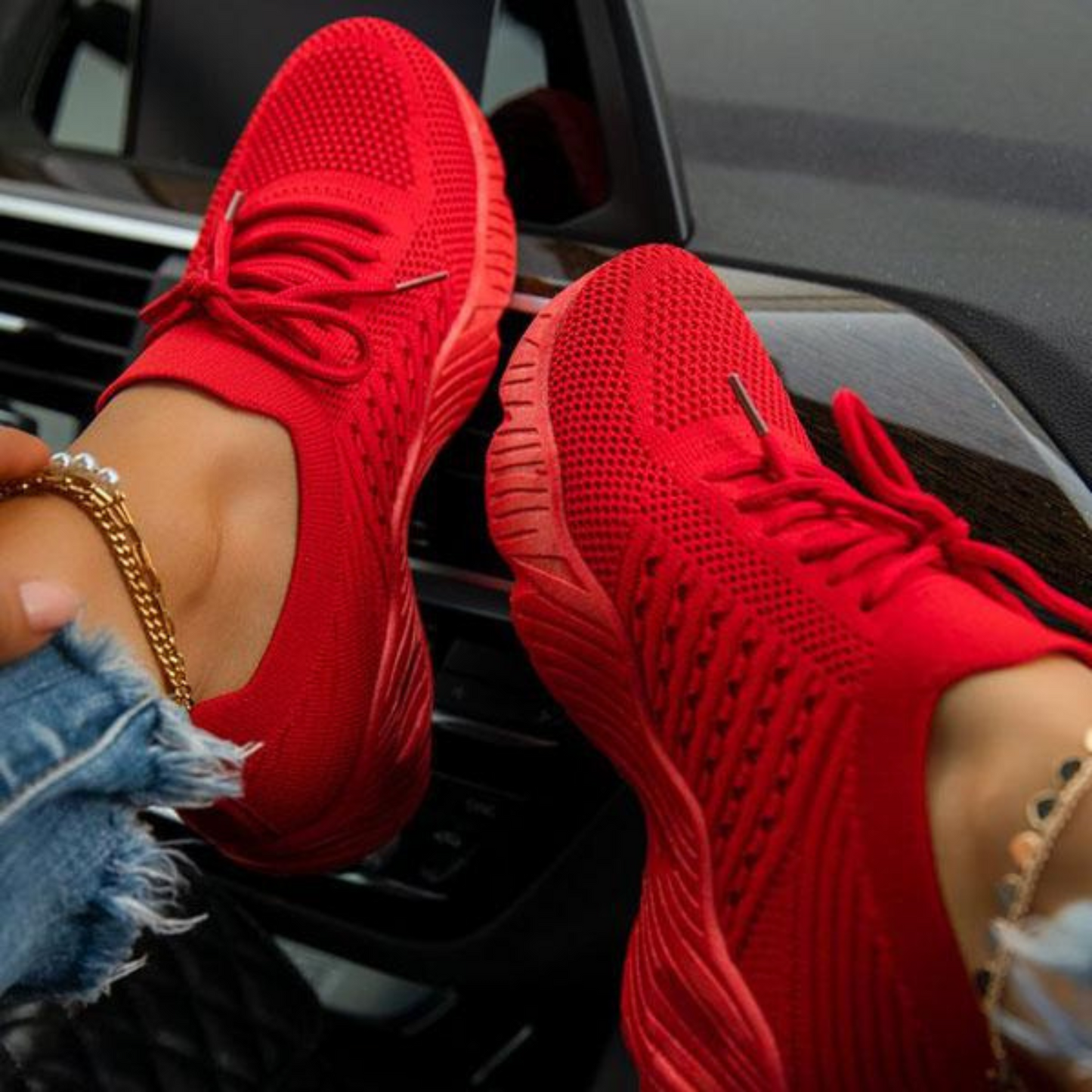 Yeliz Shoes | Women’s Lightweight Lace-Up Shoes with Soft Sole