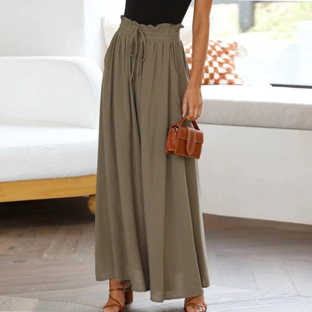 Wrenna Trousers | Soft Linen Trousers for Women