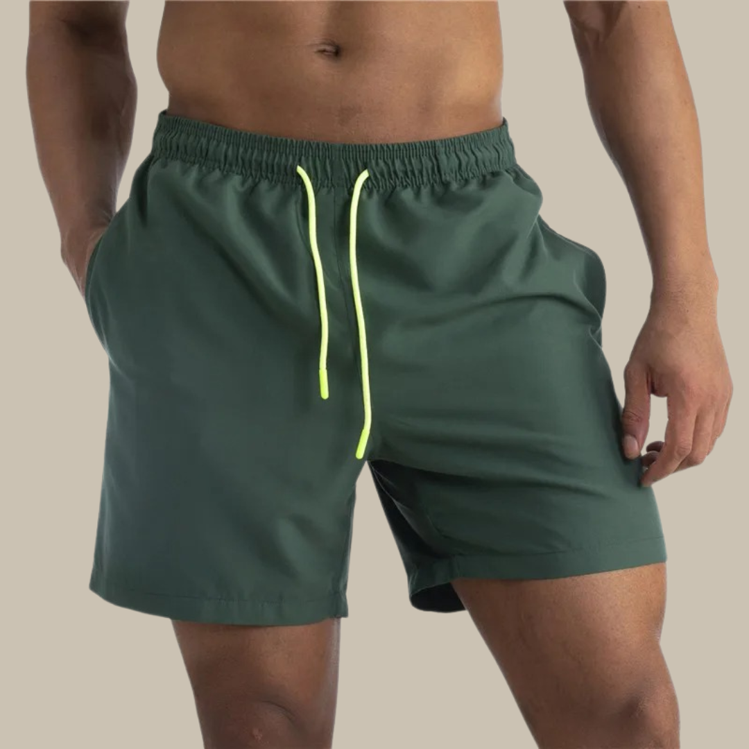Benjamin Swim Shorts | Quick-Dry Stretch Swim Trunks