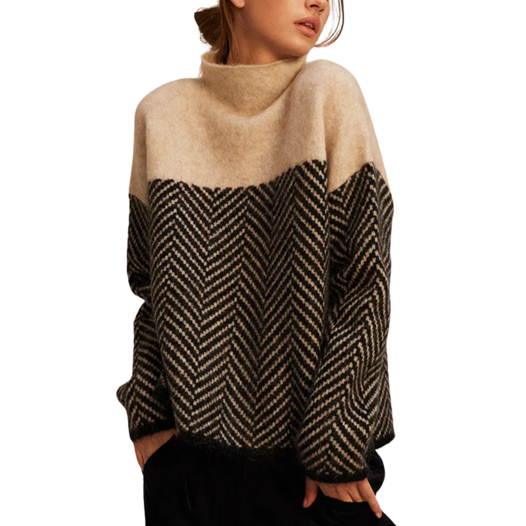 Eireann Sweater | Soft Cashmere Turtleneck Sweater
