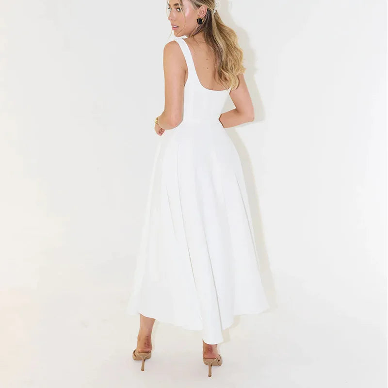Wafaa Dress | Timeless Midi Dress for Women