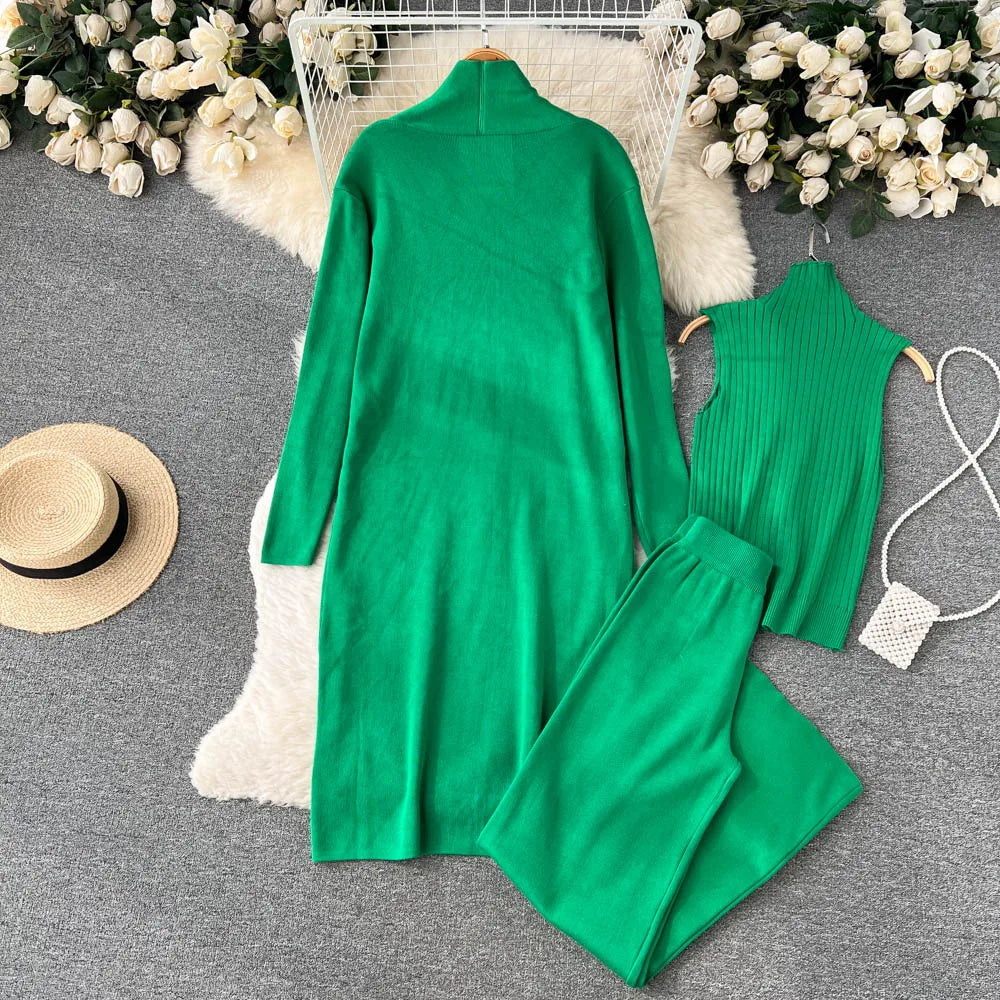 Minerva Loungewear Set | Trendy 3-Piece Comfy Ensemble