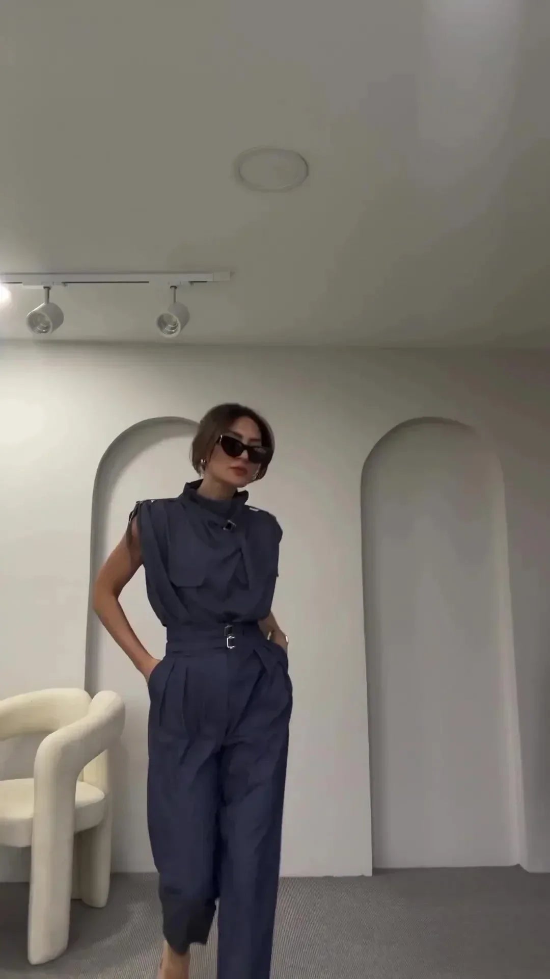 Danica Jumpsuit | Elegant Women's Jumpsuit with Tailored Design