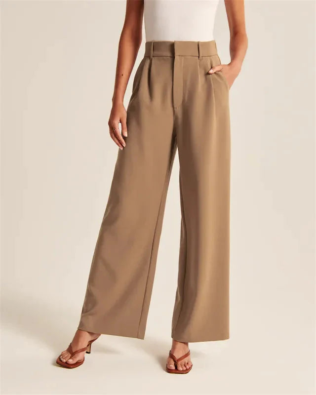 Klara Pants | Women's Classy High-Waist Trousers