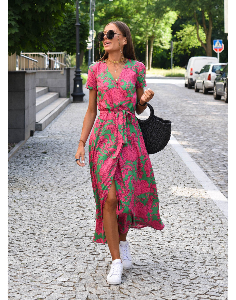 Wysdom Dress | Sleeveless Pleated Midi Dress for Women