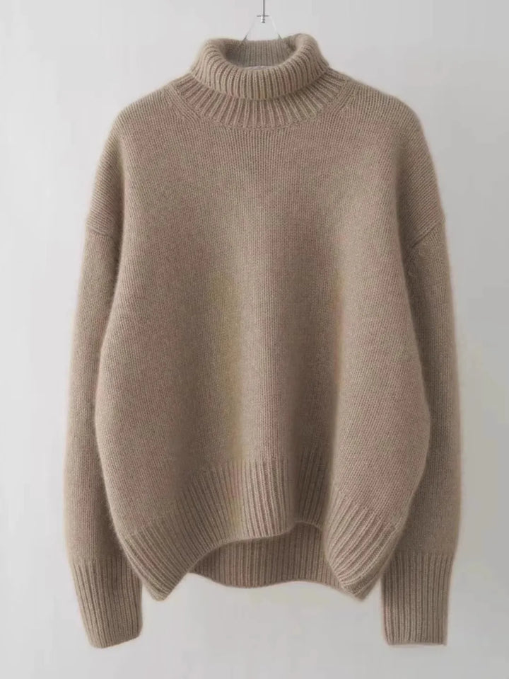 Palmaira Jumper | Women's Autumn Luxe Cashmere Turtleneck Jumper