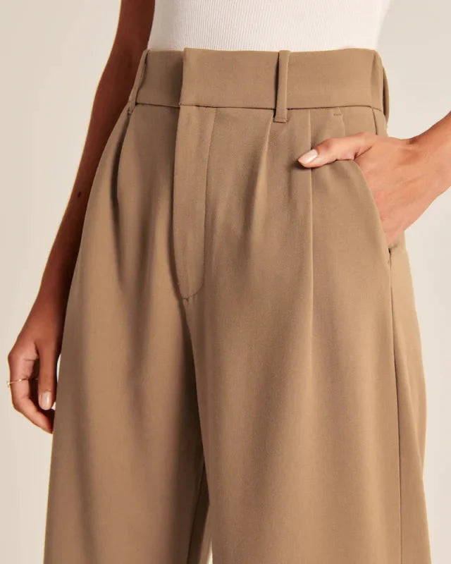 Klara Pants | Women's Classy High-Waist Trousers