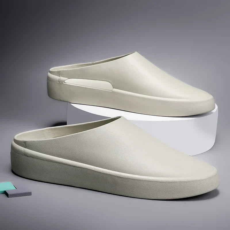 Basil Slippers | Waterproof Men’s Slip-On Slippers with Cushioned Sole for Indoor