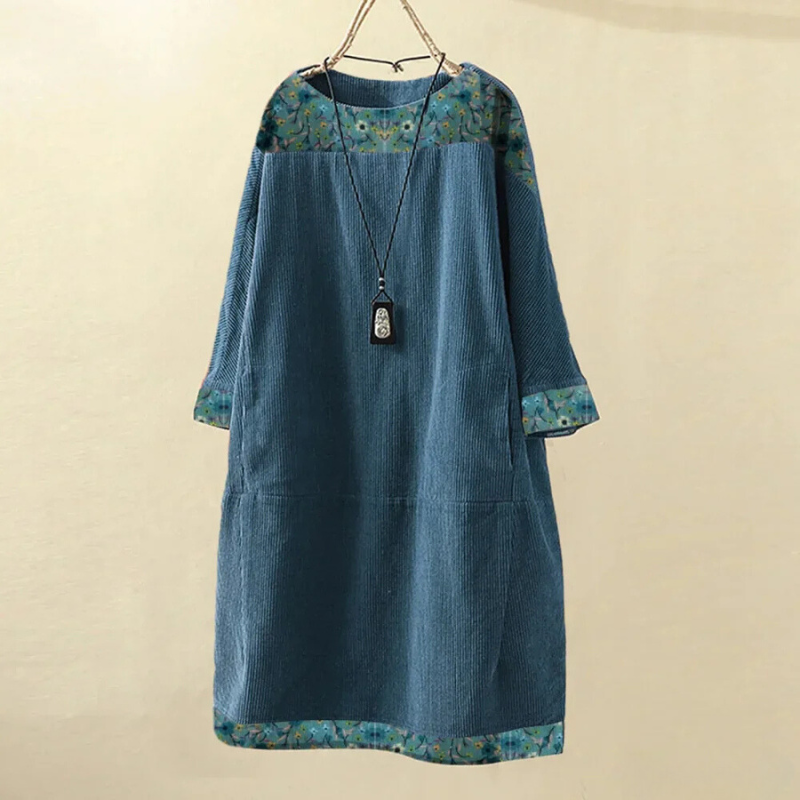 Wilna Dress | Vintage Corduroy Dress for Women