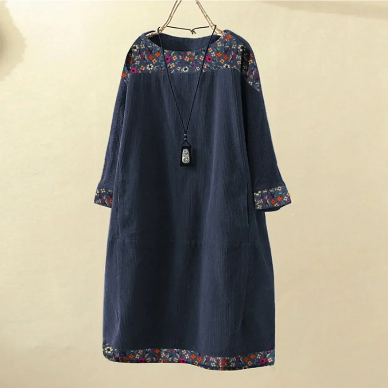 Wilna Dress | Vintage Corduroy Dress for Women