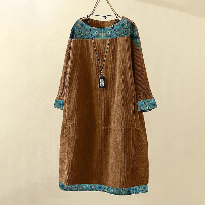 Wilna Dress | Vintage Corduroy Dress for Women