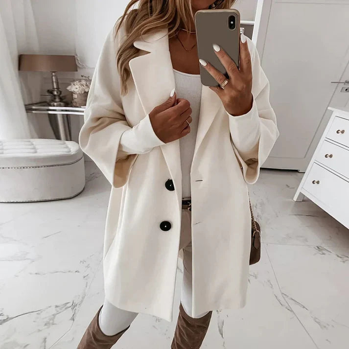 Elle Coat | Modern Warm Coat