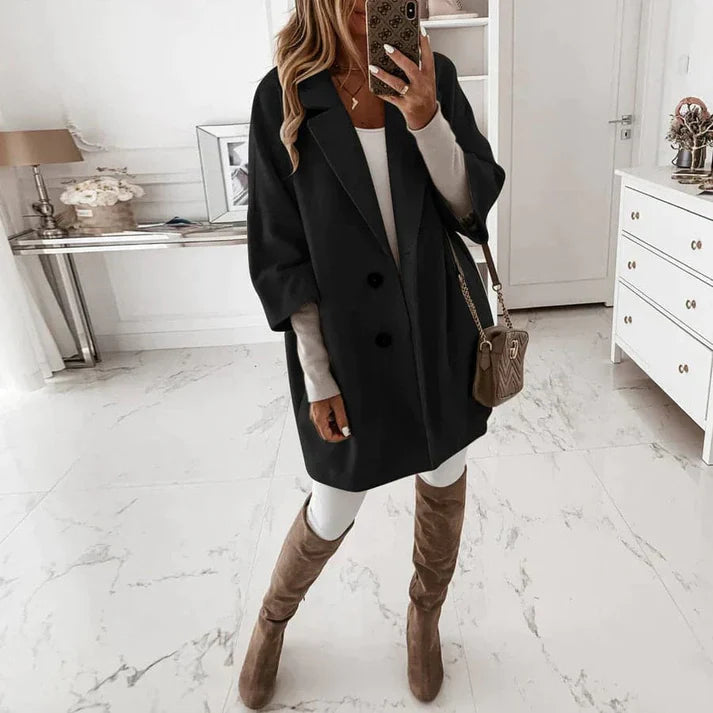 Elle Coat | Modern Warm Coat
