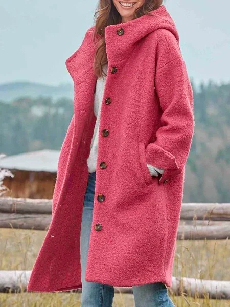 Eula Coat | Oversized Wool Long Coat