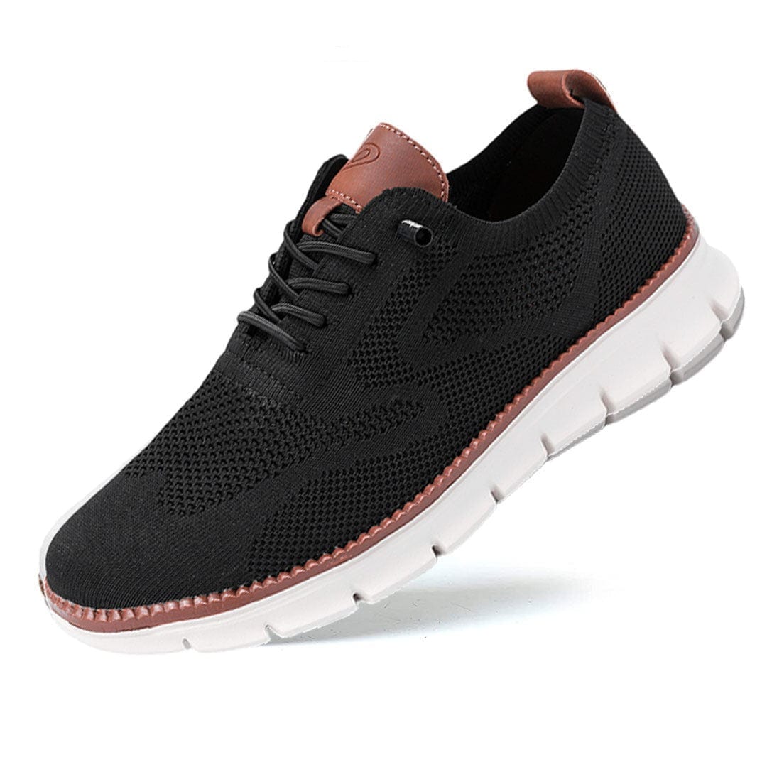 Alonso Knit Sneakers | Men’s Lightweight Breathable Lace-Up Sneakers with Cushioned Sole