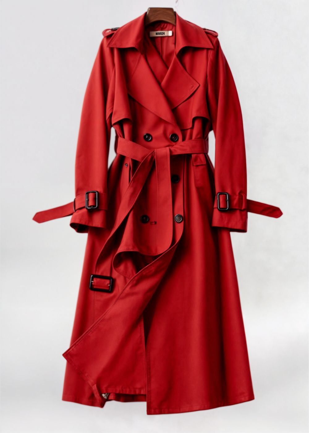 Raegan Trench Coat | Women's Autumn Classic Double-Breasted Trench Coat