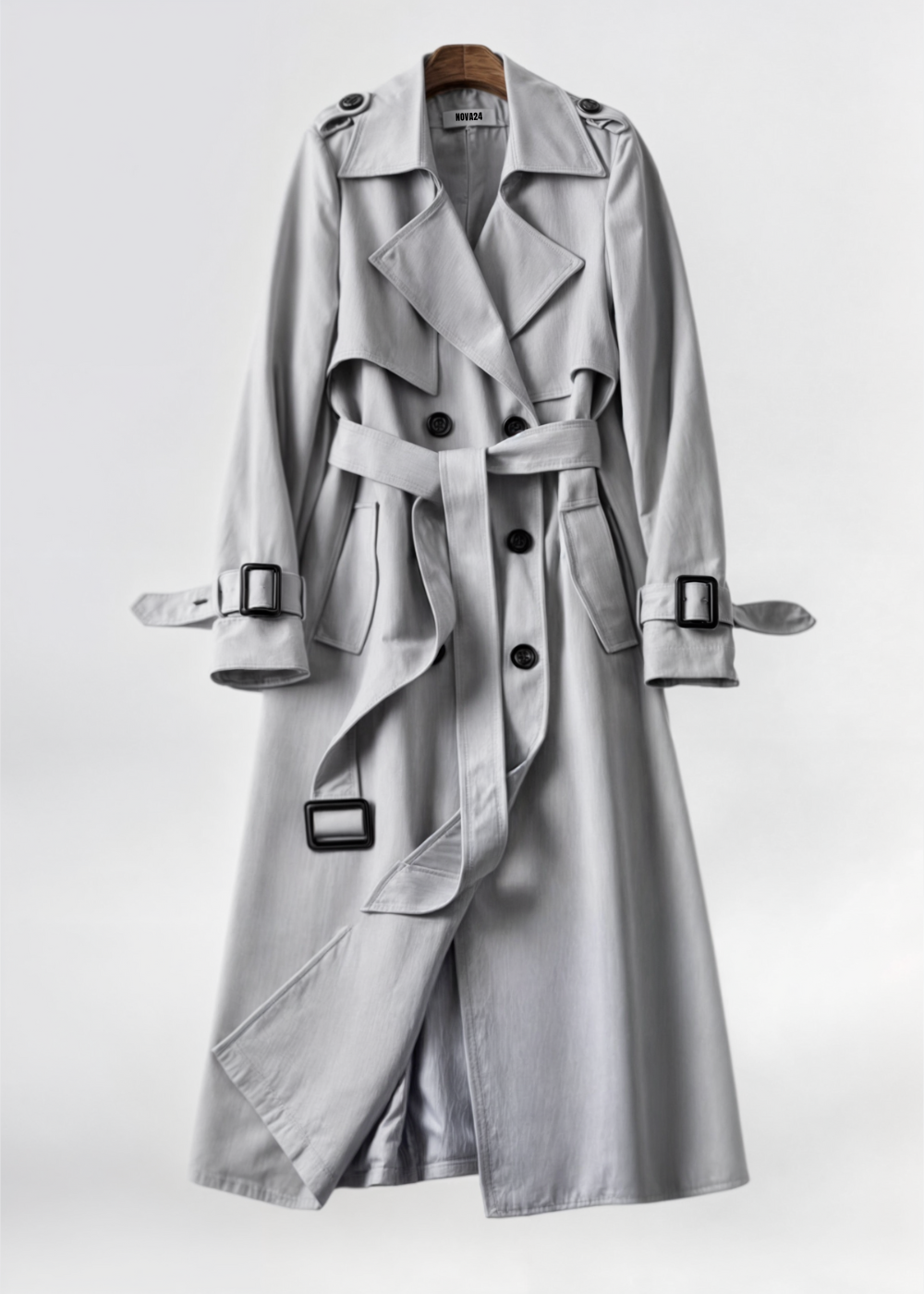 Raegan Trench Coat | Women's Autumn Classic Double-Breasted Trench Coat