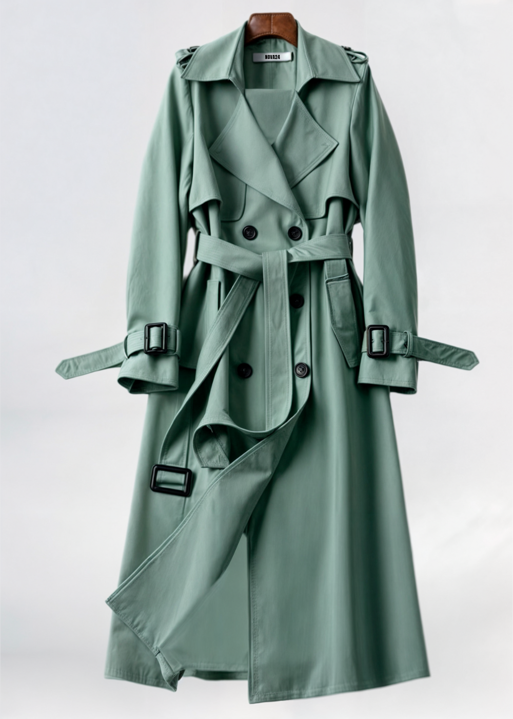 Raegan Trench Coat | Women's Autumn Classic Double-Breasted Trench Coat