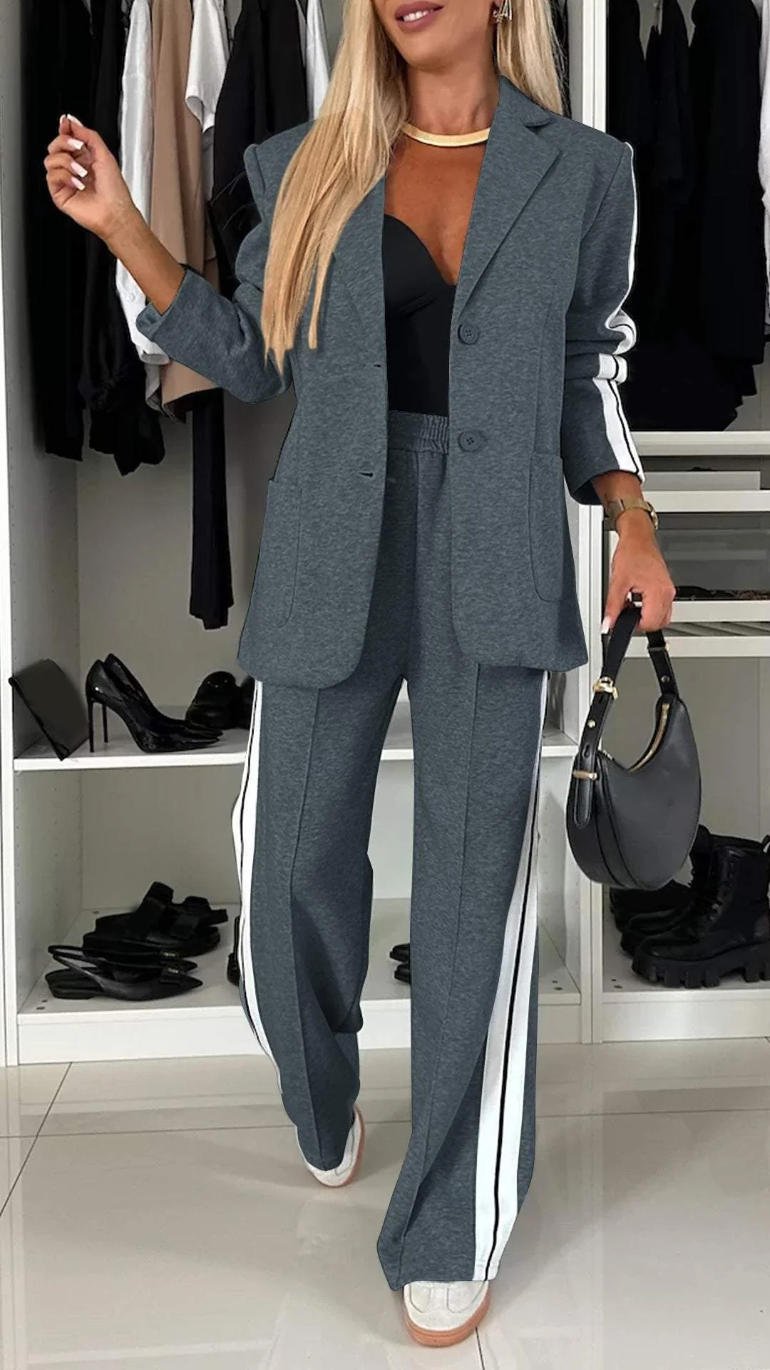 Wynter Set | Striped Two-Piece Outfit