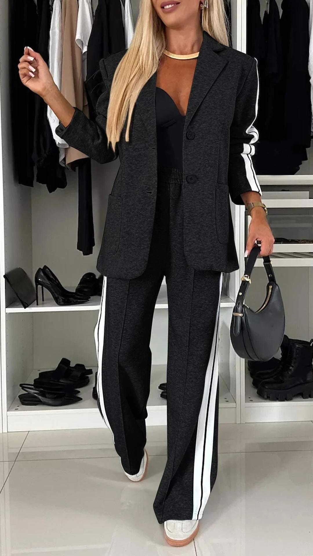 Wynter Set | Striped Two-Piece Outfit