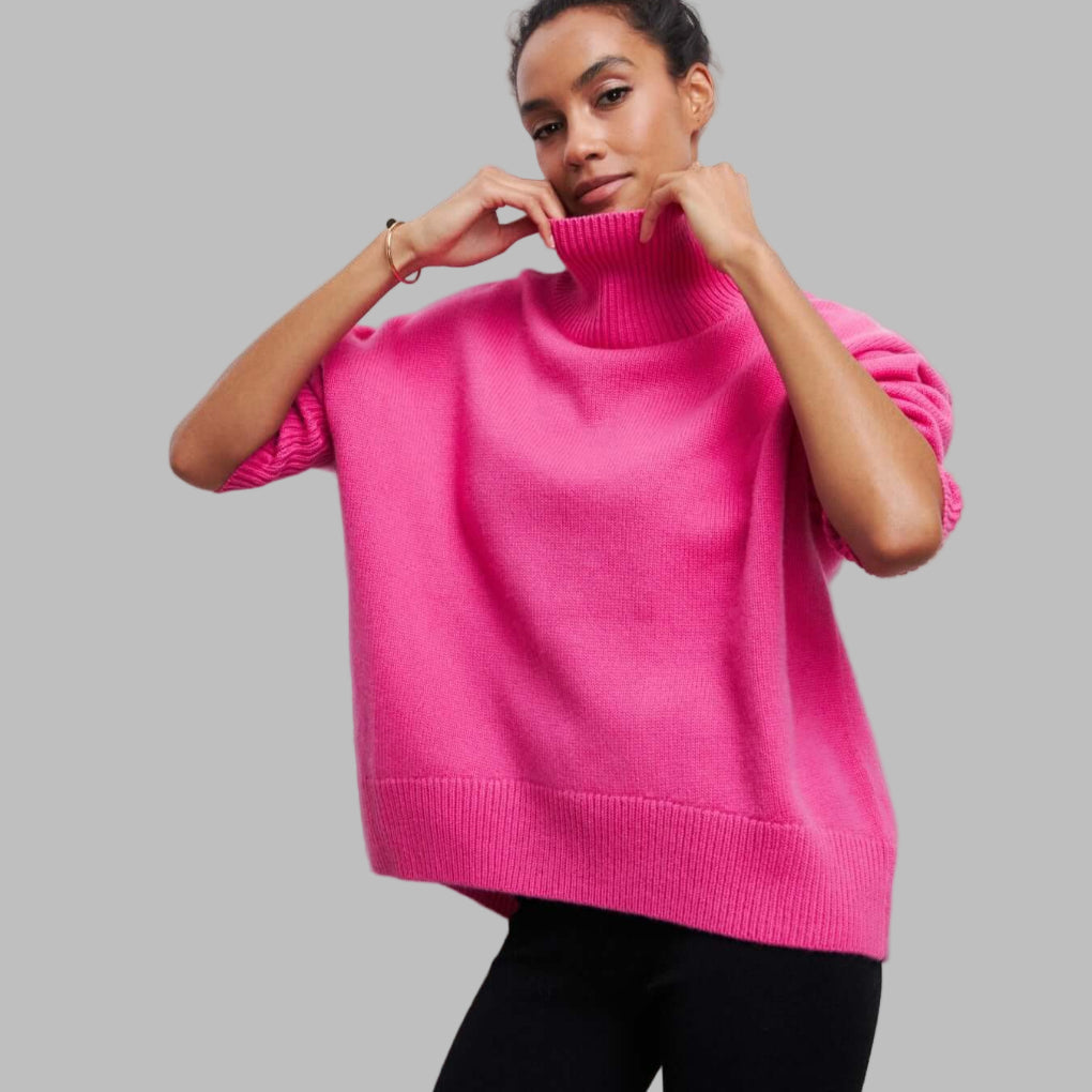 Reagan Jumper | Women’s Autumn Oversized High-Neck Jumper
