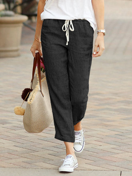 Wynleigh Trousers | Linen Trousers for Women