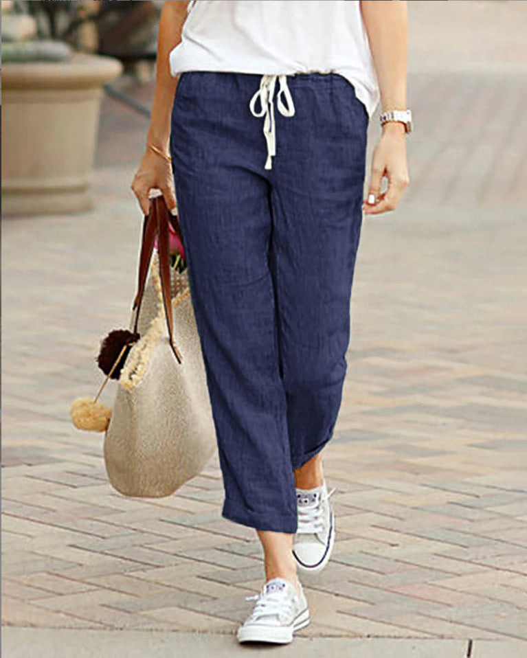 Wynleigh Trousers | Linen Trousers for Women