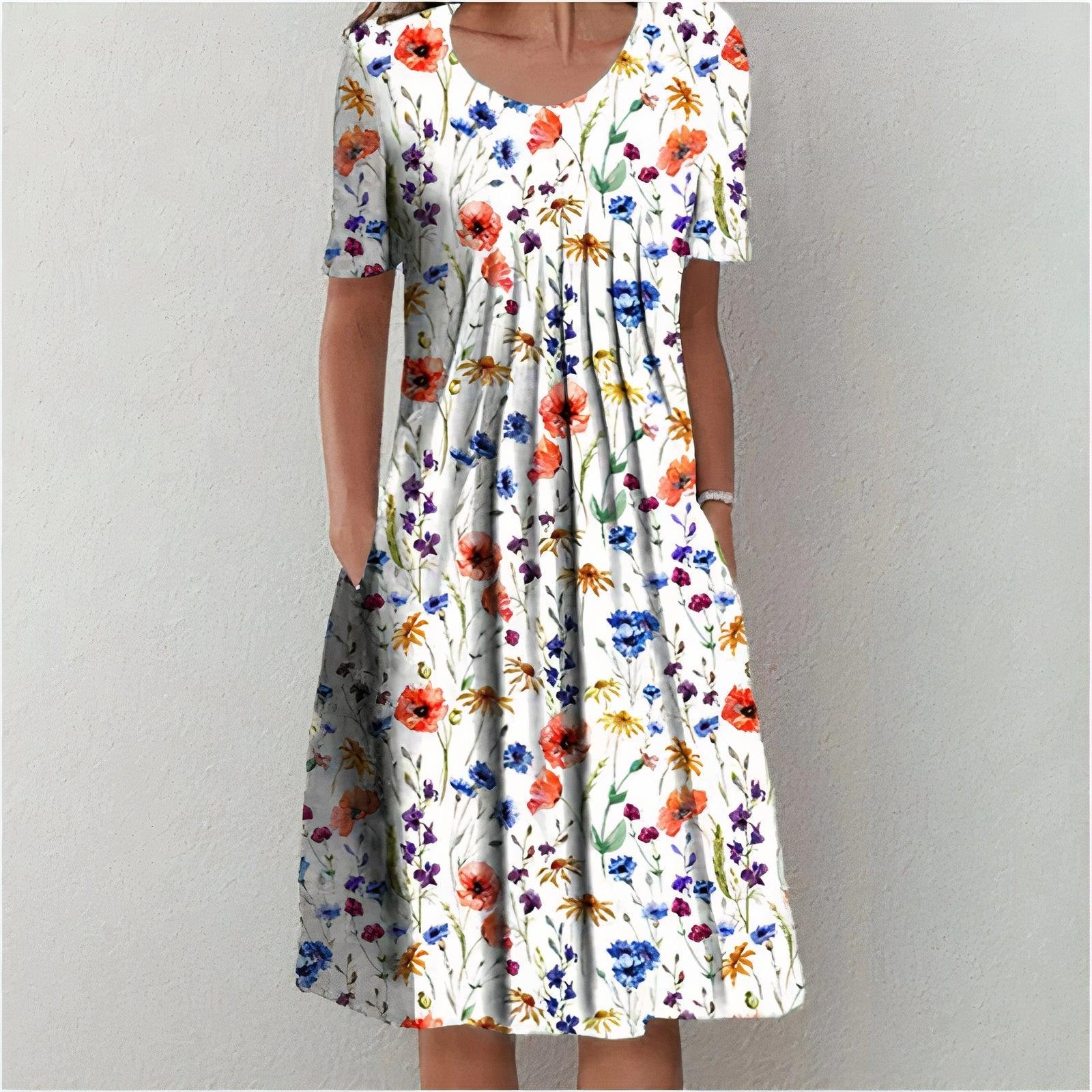 Waverly Dress | Flowy Midi Dress for Women