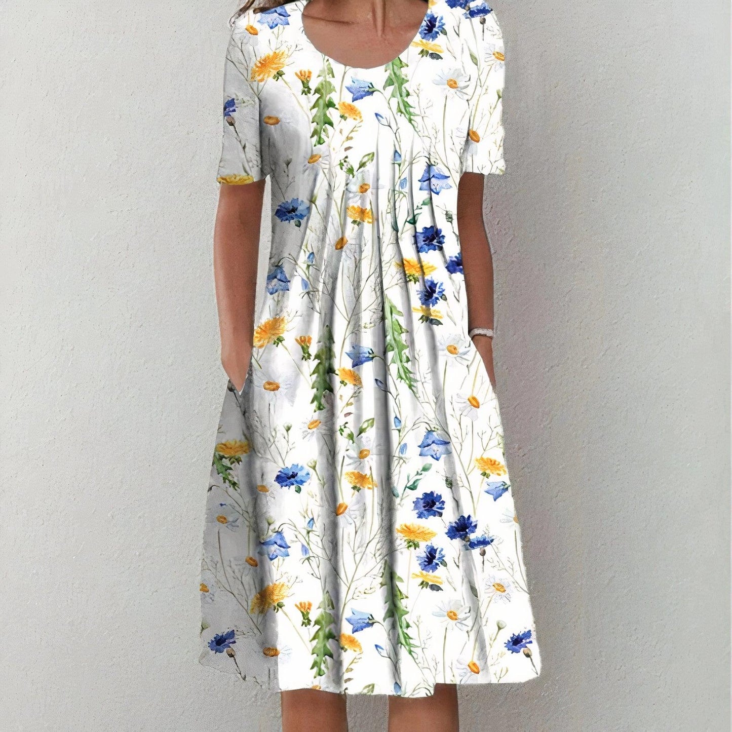 Waverly Dress | Flowy Midi Dress for Women