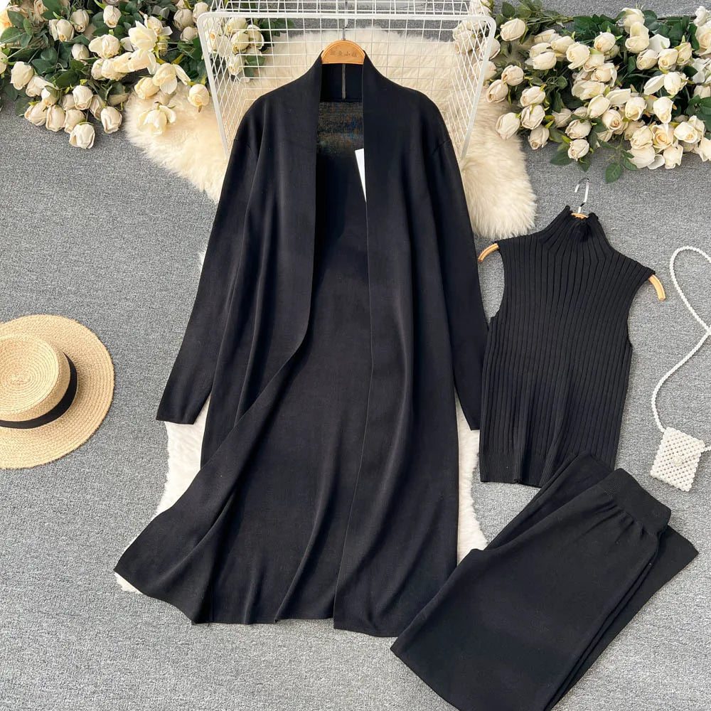Minerva Loungewear Set | Trendy 3-Piece Comfy Ensemble