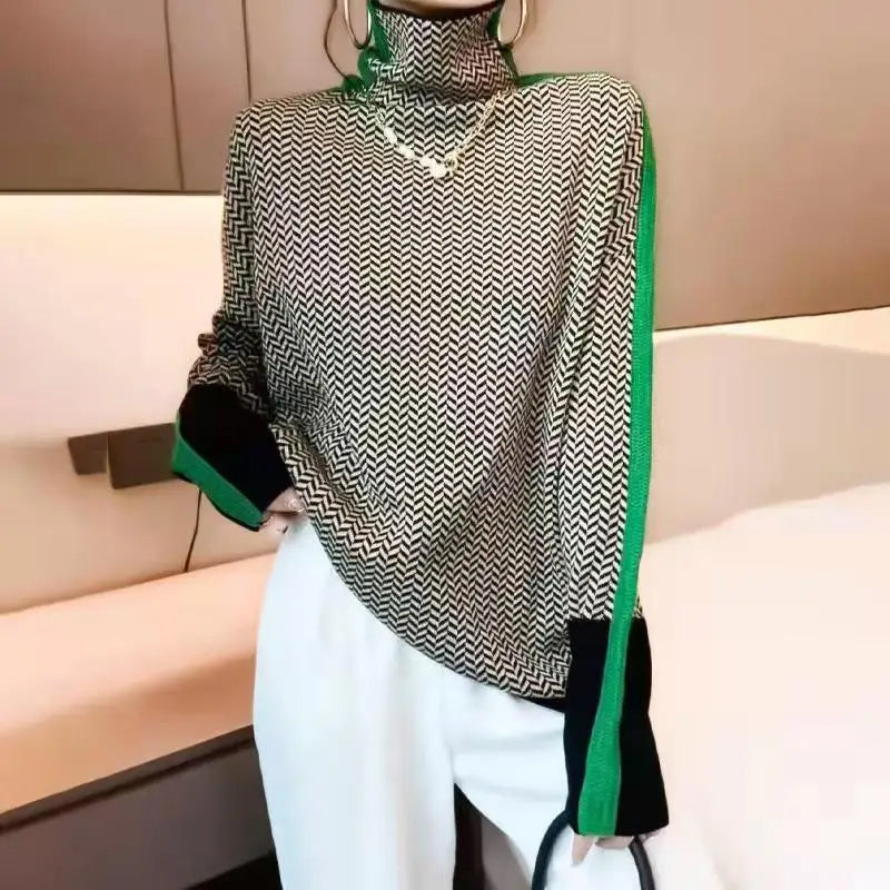 Leslie Sweater | Women's Knit Turtleneck Sweater