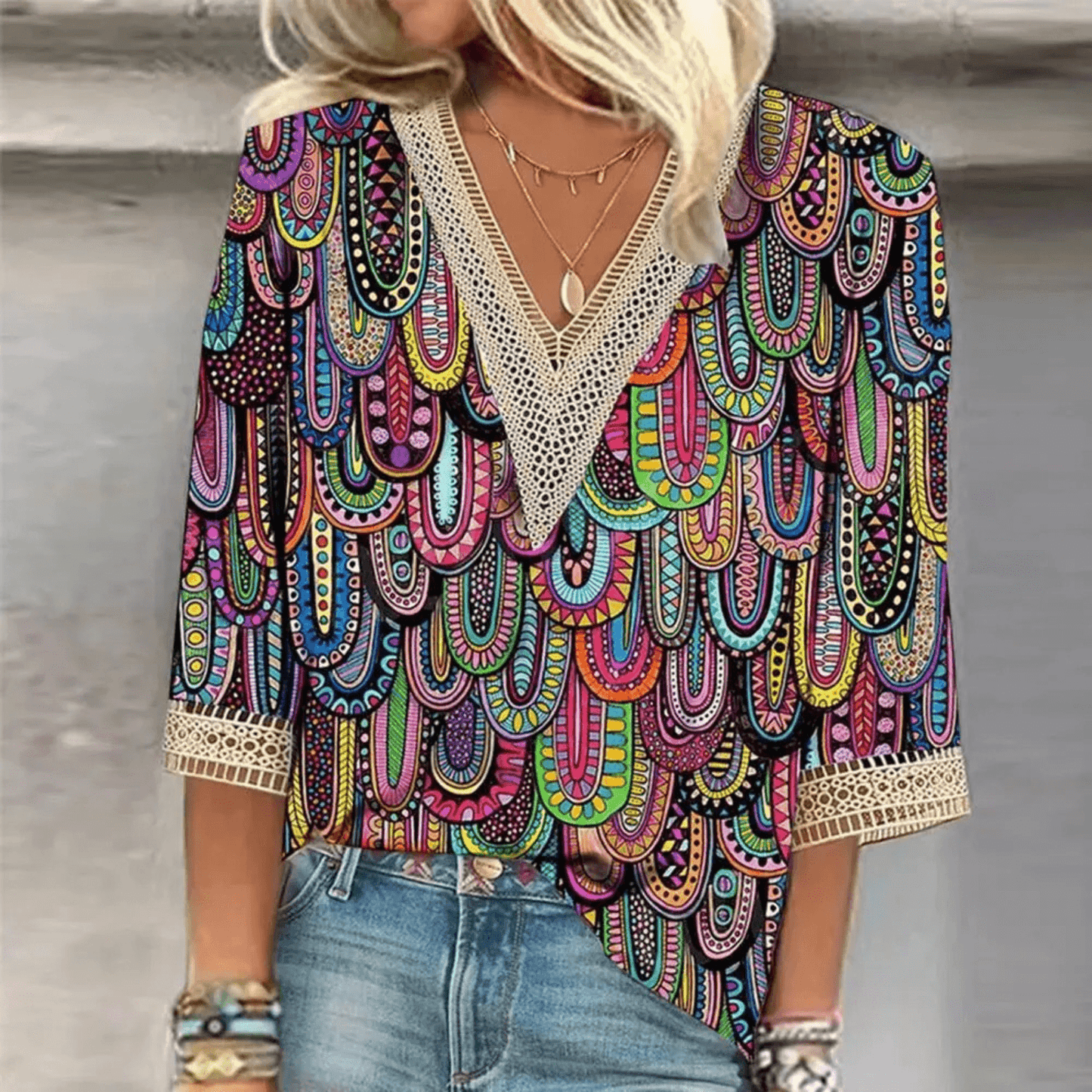 Wendy Blouse | Button-Up Long-Sleeve Blouse for Women
